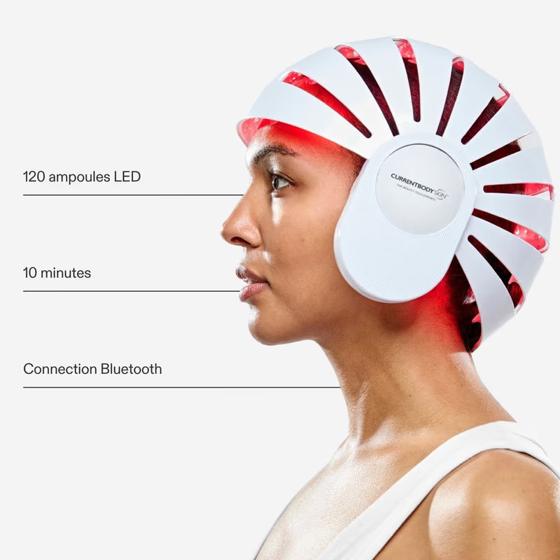 Casque LED repousse cheveux