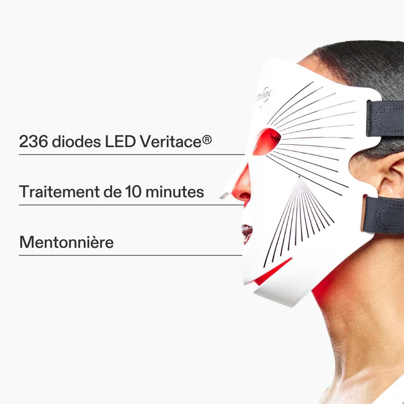 Masque LED visage rouge: Série 2