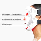 Masque LED visage rouge: Série 2