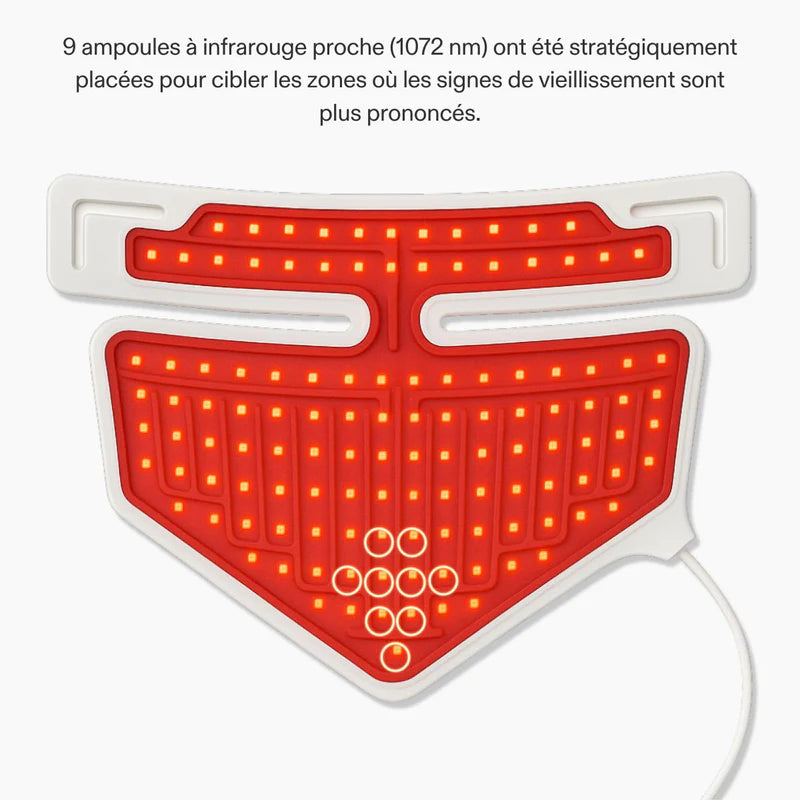 LED Masque cou et décolleté: Série 2