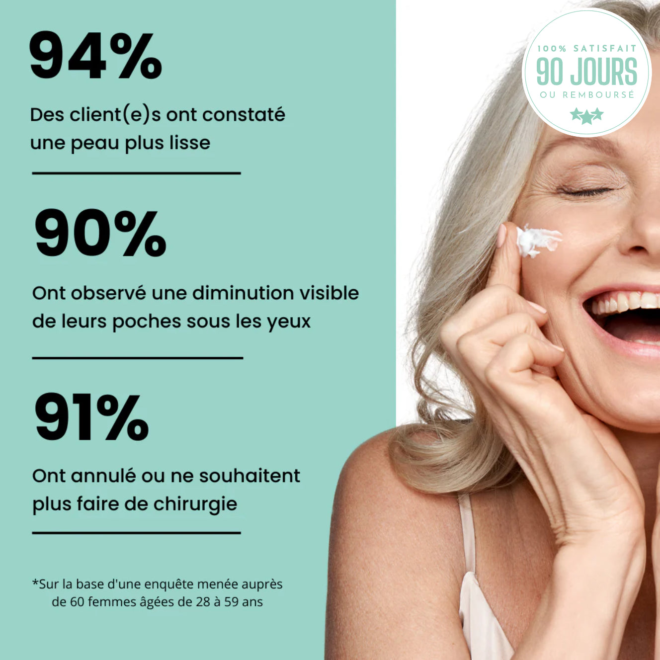 Crème Anti Cernes et Rides Instantanée